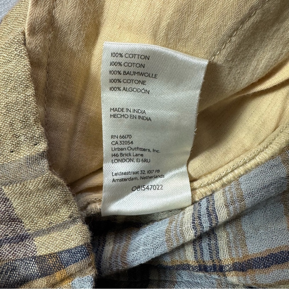 NWT New Free People Isla Plaid Shorts Size 2 - Picture 9 of 9